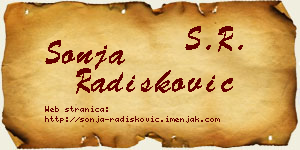 Sonja Radišković vizit kartica
